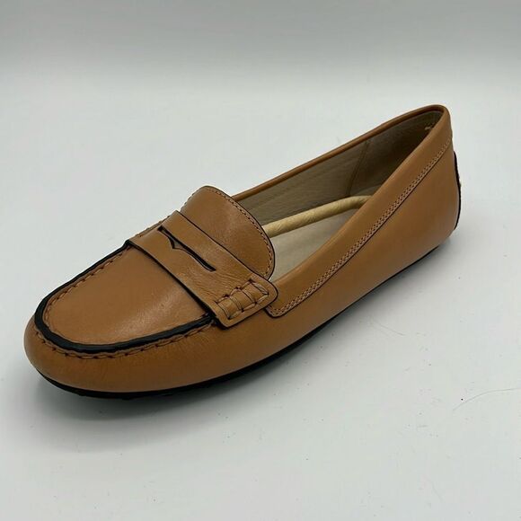 1LH - MICHAEL MICHAEL KORS CARMEL PENNY LOAFERS B32 - Picture 1 of 7